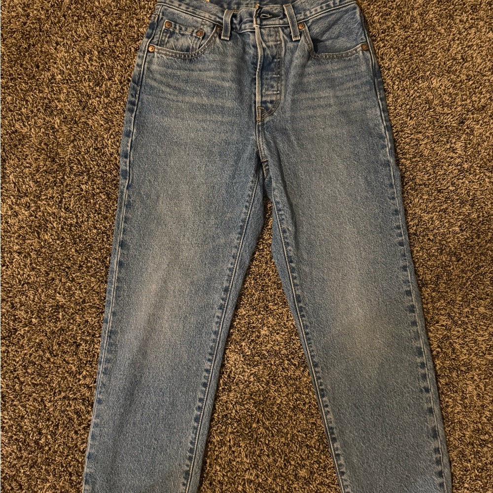 Levi straight 501 jeans
